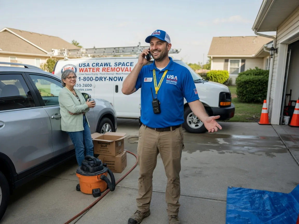 Crawl Space Water Removal Denison, TX FAQs